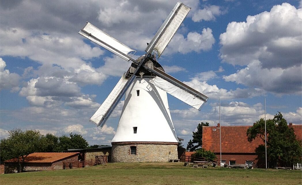 So präsentiert sich die Windmühle Lechtingen heute So präsentiert sich die Windmühle Lechtingen heute